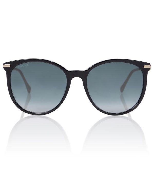 Round acetate sunglasses