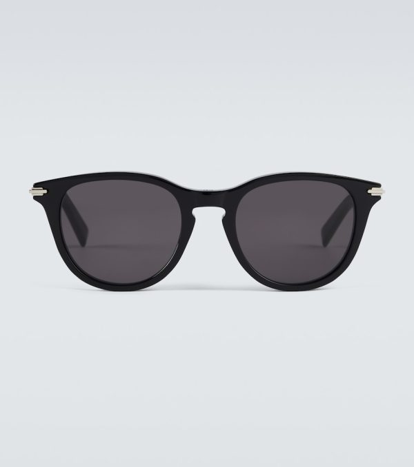 Rounded acetate sunglasses