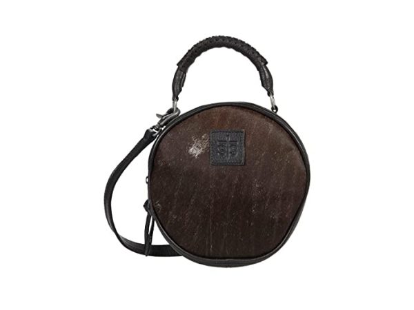 STS Ranchwear Cowhide Sage Satchel