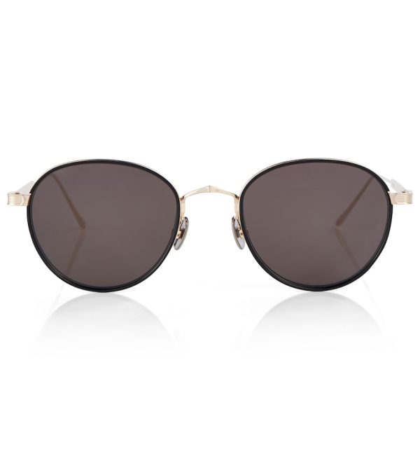 Signature C round sunglasses