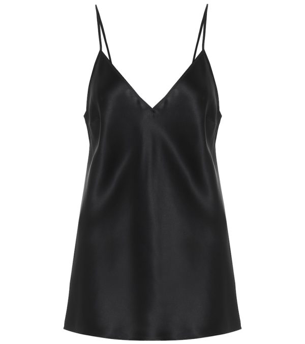 Silk-satin camisole