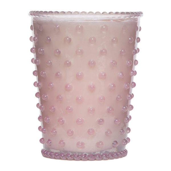 Simpatico - Simpatico Hobnail Glass Candle - Beach Plum