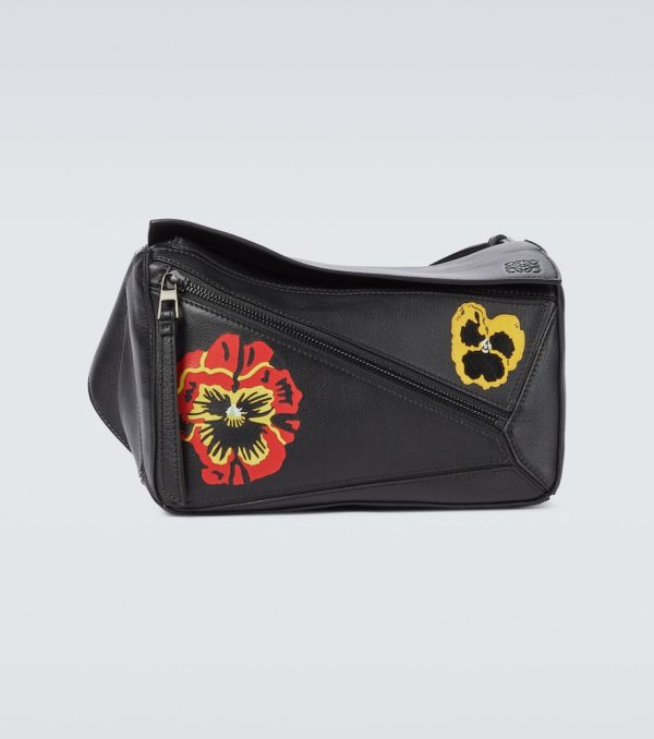 Small Puzzle Pansy belt bag
