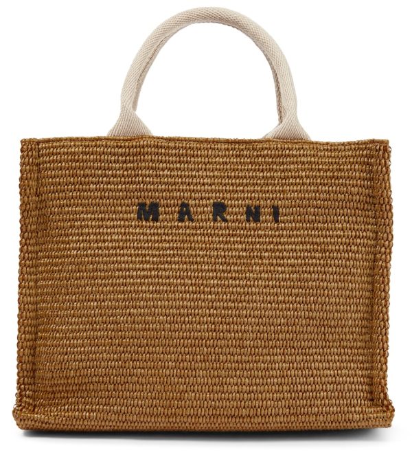 Small raffia tote