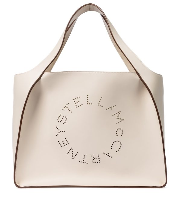 Stella Logo faux leather tote