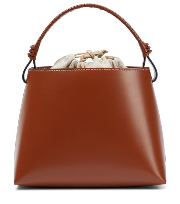 Tellie leather tote
