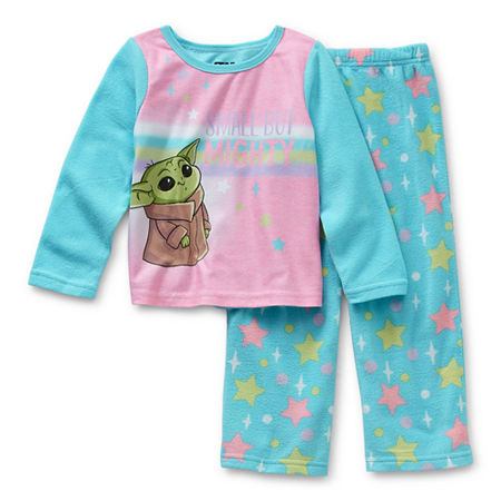 The Child Toddler Girls 2-pc. Star Wars Pant Pajama Set, 2t , Blue