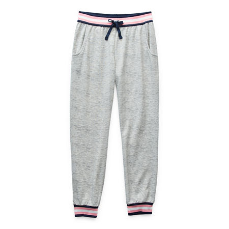 Thereabouts Little & Big Girls Pajama Pants, Medium (10-12) , Gray