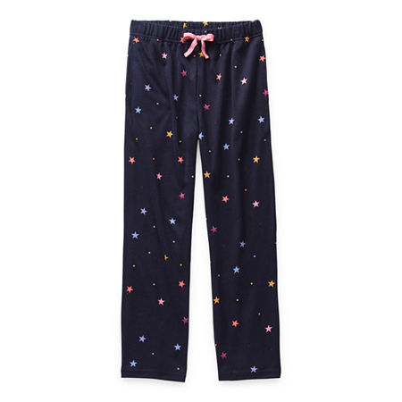 Thereabouts Little & Big Girls Pajama Pants, Small (7-8) , Blue
