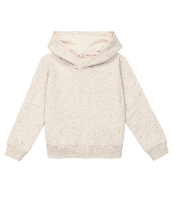 Tita printed cotton hoodie