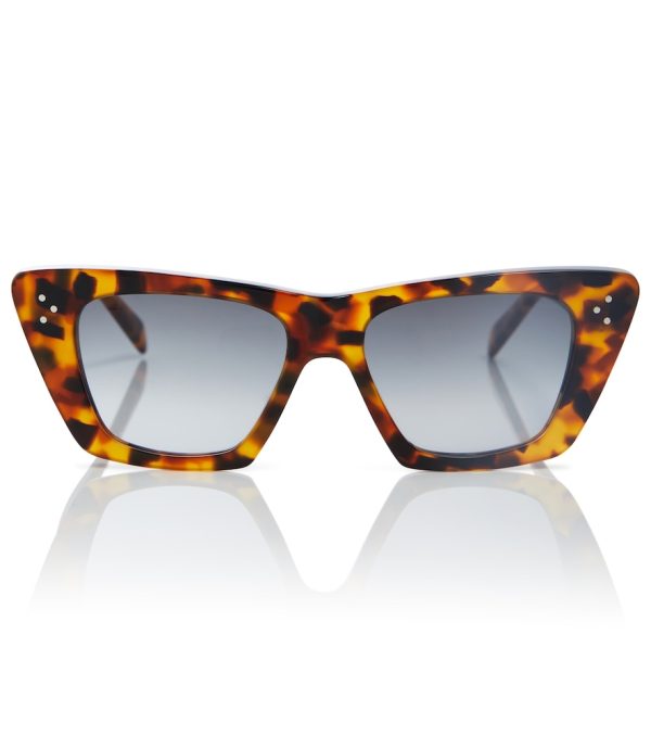 Tortoiseshell cat-eye sunglasses