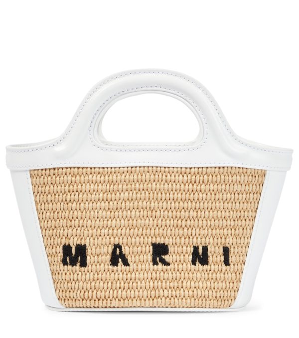 Tropicalia Summer raffia tote