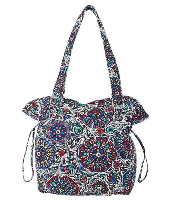 Vera Bradley Cotton Glenna Satchel Purse