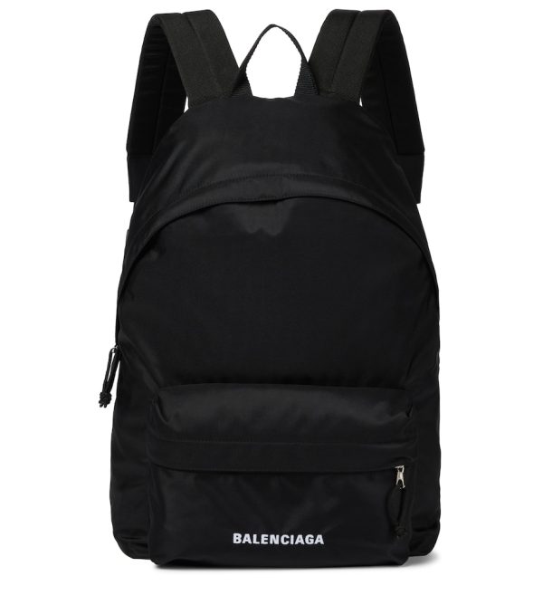 Wheel nylon backpack