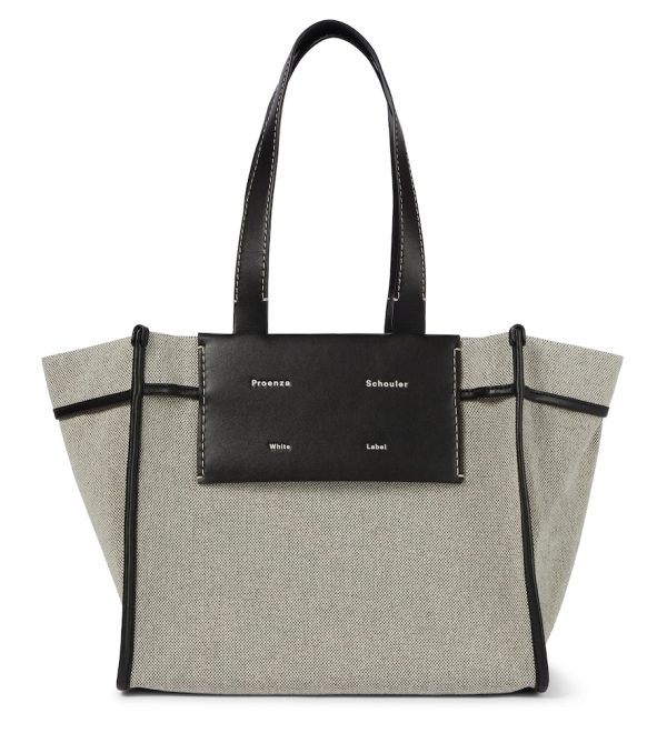 White Label Morris Large canvas tote