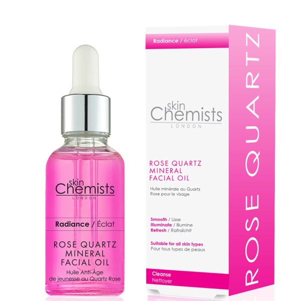 skinChemists London Rose Quartz Mineral Facial Oil 30ml