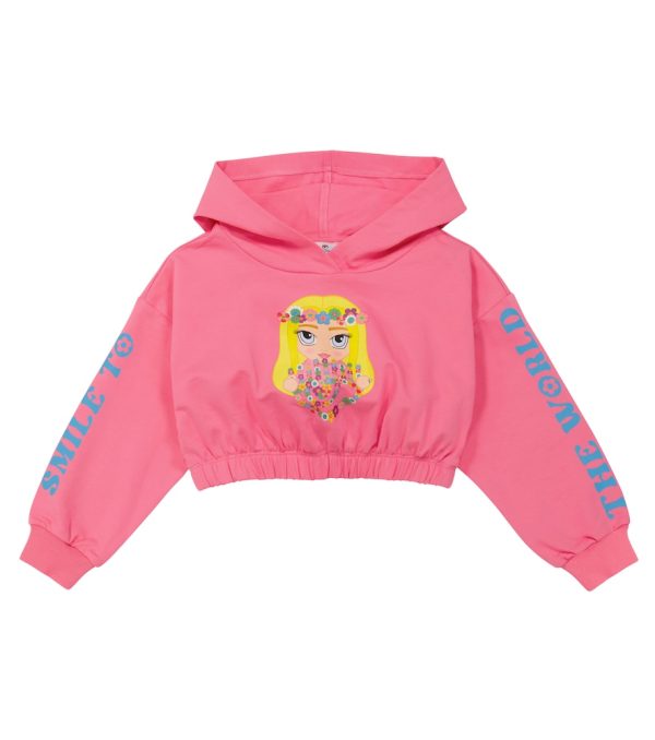 x Chiara Ferragni Mascotte cropped hoodie