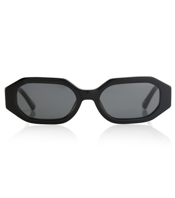 x Linda Farrow Irene oval sunglasses