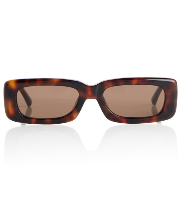 x Linda Farrow Marfa Mini tortoiseshell sunglasses