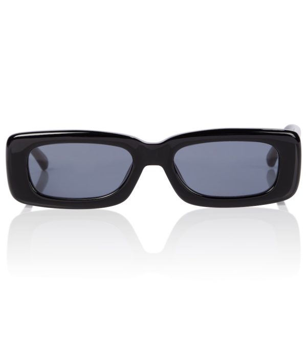 x Linda Farrow Mini Marfa rectangular sunglasses