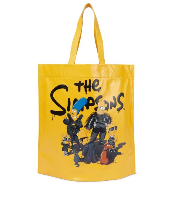 x The Simpsons TM & © 20th Television Medium leather tote