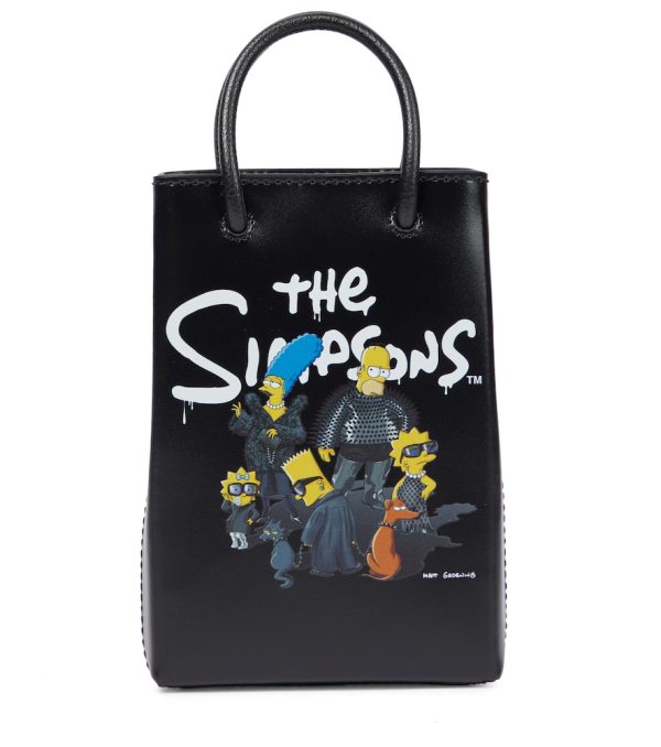 x The Simpsons TM & © 20th Television Phone Pouch leather tote