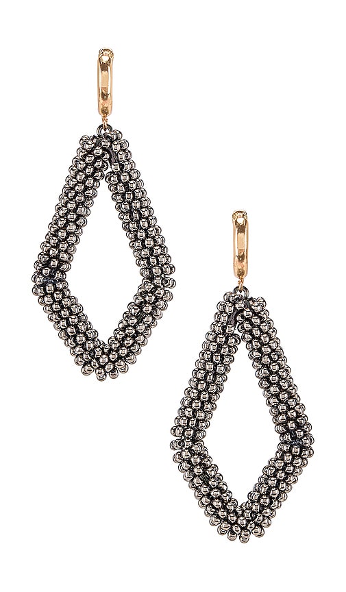 8 Other Reasons Alia Earrings in Metallic Silver.