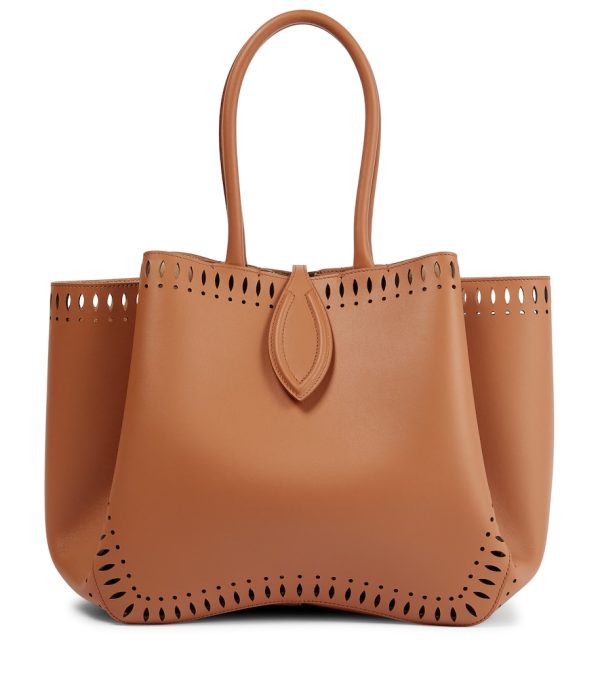 Angèle 25 leather tote