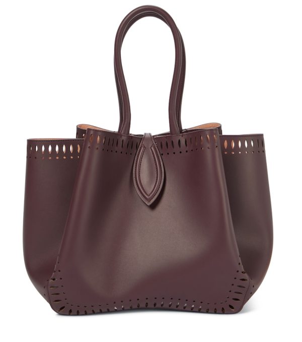 Angèle 25 leather tote