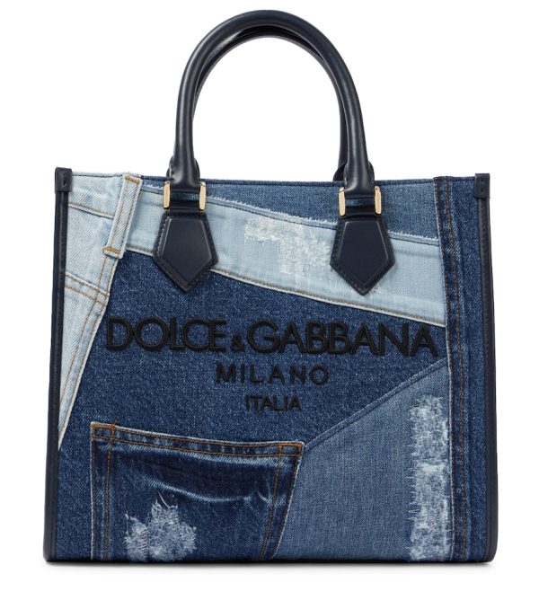 Beatrice Medium denim tote