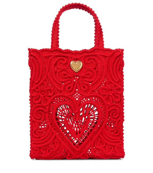 Beatrice lace tote