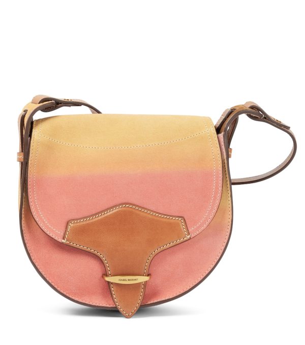 Botsy suede crossbody bag