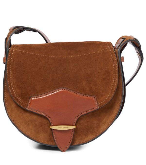 Botsy suede crossbody bag