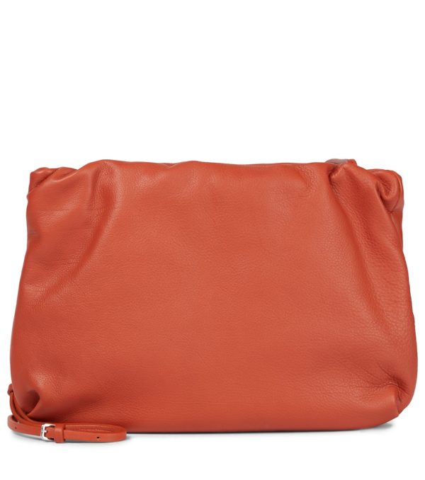 Bourse leather clutch