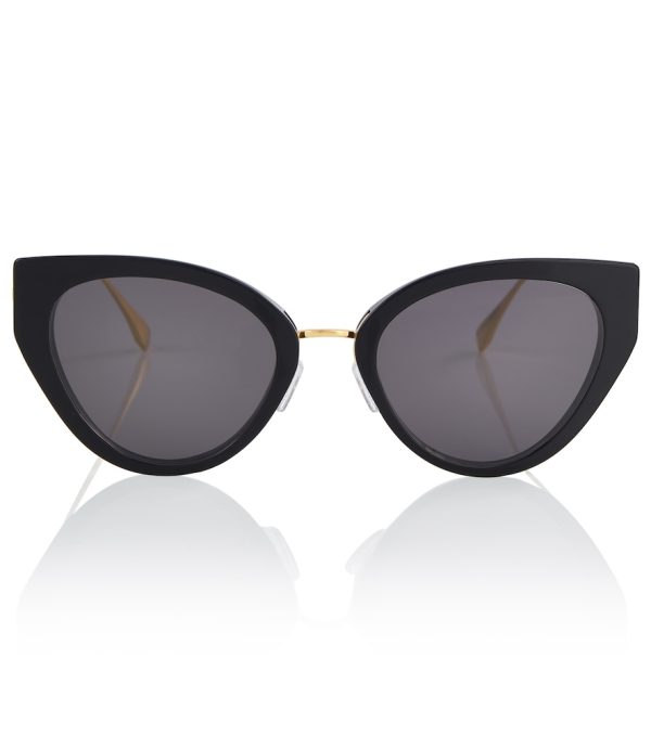 Cat-eye acetate sunglasses