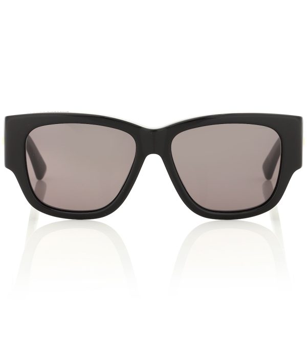 D-frame acetate sunglasses