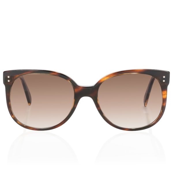 D-frame acetate sunglasses