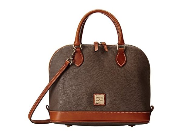 Dooney & Bourke Pebble Zip Zip Satchel