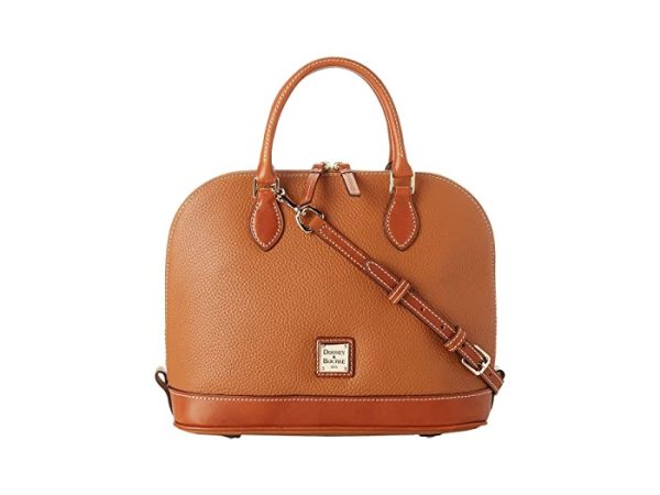 Dooney & Bourke Pebble Zip Zip Satchel