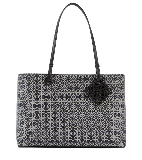 East West Anagram jacquard tote