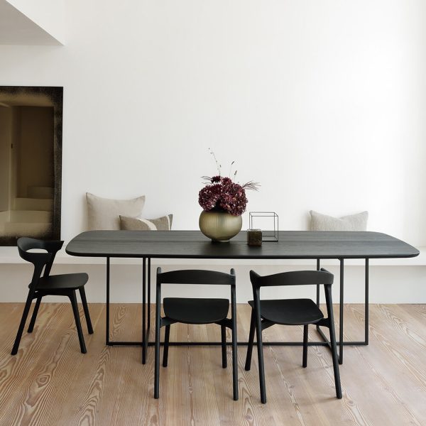 Ethnicraft - Arc Dining Table - Black - 250cm