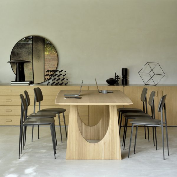 Ethnicraft - Geometric Dining Table - Oak