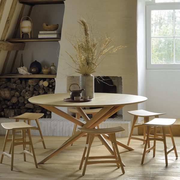 Ethnicraft - Mikado Dining Table - Oak - Round