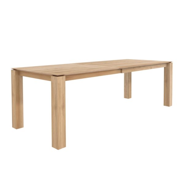 Ethnicraft - Slice Extendable Dining Table - Oak - Large