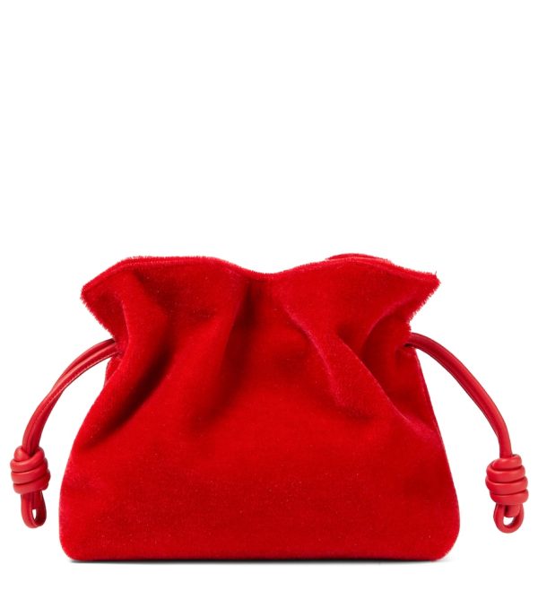 Flamenco Mini teddy clutch