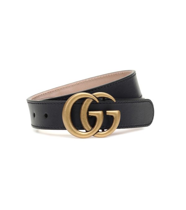 GG leather belt