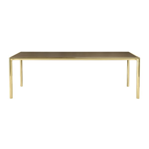 GHIDINI 1961 - Frame Dining Table - Gold - Small