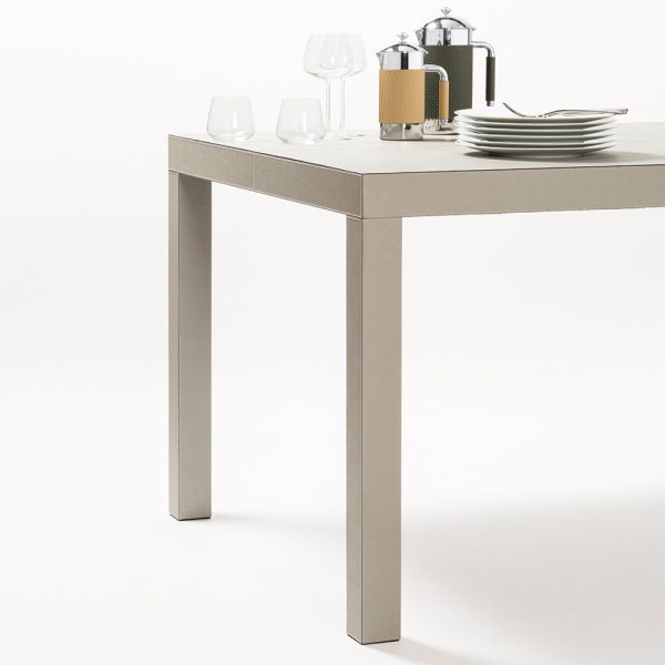 Giobagnara - Franco Rectangular Dining Table - Mud G21 - Medium