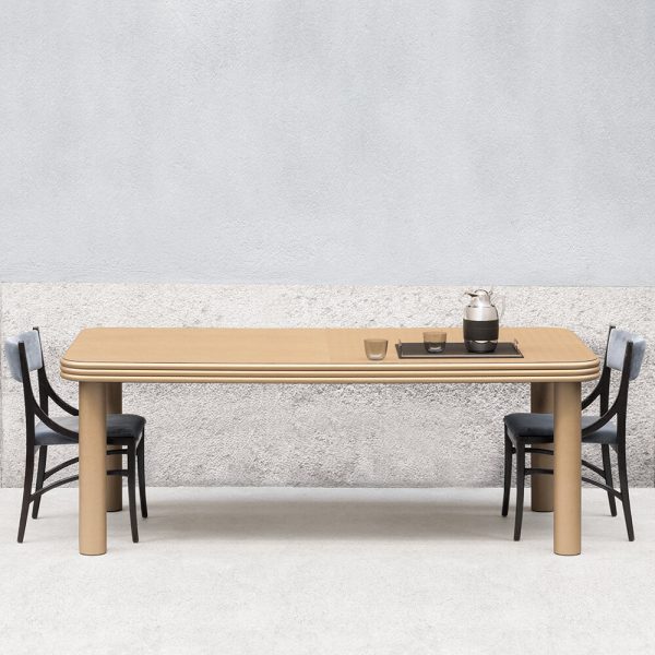 Giobagnara - Scala Rectangular Dining Table - Gold G50