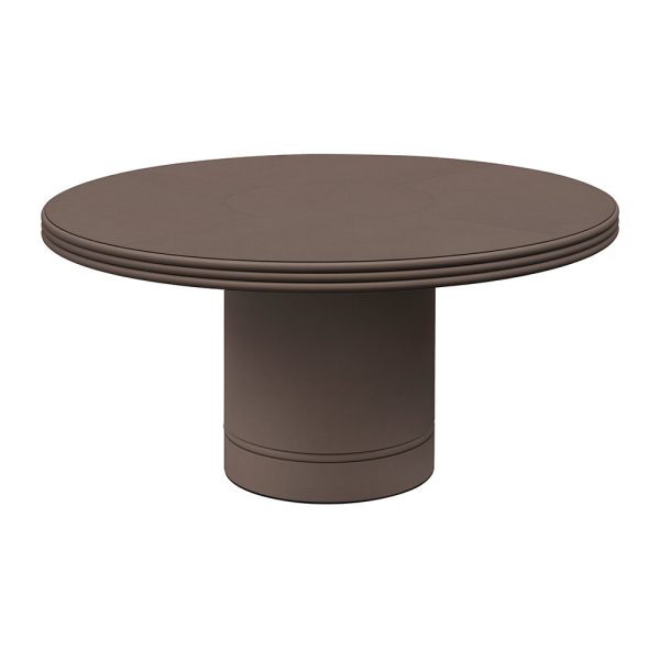 Giobagnara - Scala Round Dining Table - Brown G09 - Small